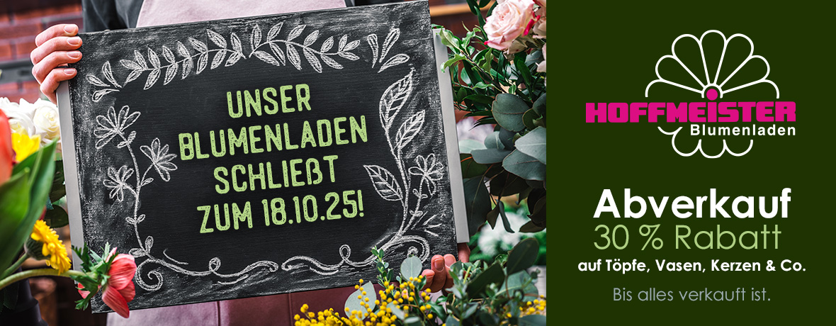 Hoffmeister Blumenladen Schliessung Hoffmeister Blumenladen Schliessung